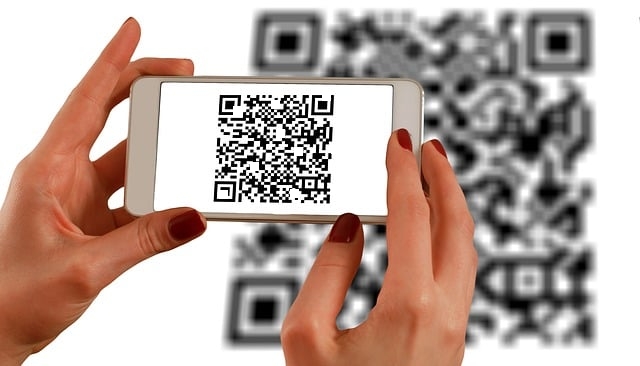 QR Code in marketing to scan social media interaction and leads